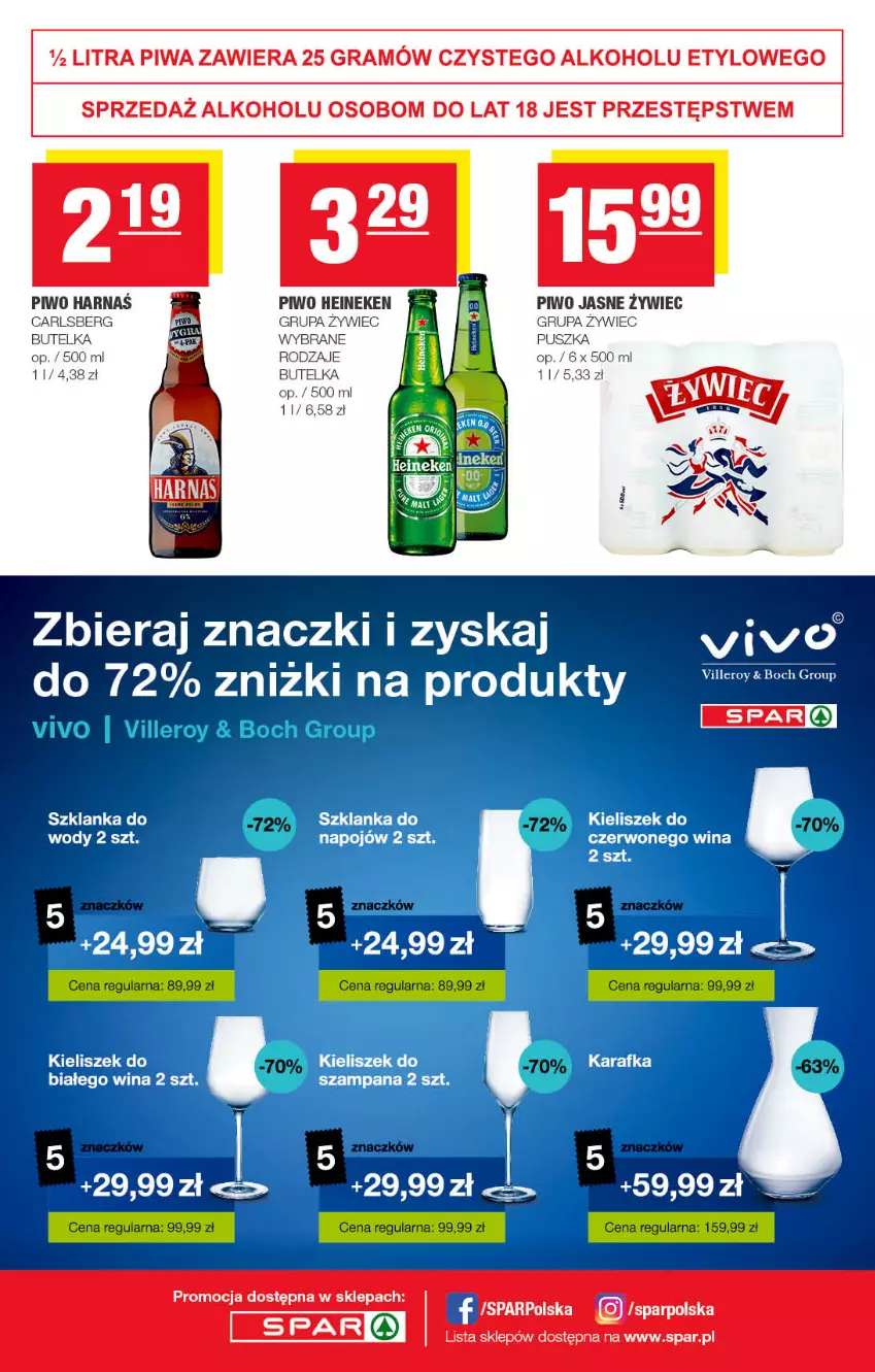 Gazetka promocyjna Spar - Spar - ważna 02.03 do 12.03.2022 - strona 12 - produkty: Carlsberg, Gra, Heineken, Piwa, Piwo, Piwo jasne