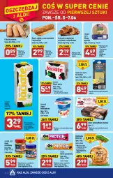 Gazetka promocyjna Aldi - Pełen katalog - Gazetka - ważna od 10.06 do 10.06.2023 - strona 14 - produkty: Ser, Ementaler, Jogurt, Croissant, Rolada, Krem orzechowy, Baton, Deser, Masło, Ciabatta, Mleko