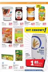 Gazetka promocyjna Makro - [Oferta promocyjna] Artykuły spożywcze i przemysłowe - Gazetka - ważna od 05.01 do 05.01.2022 - strona 7 - produkty: Piec, Sos, Kupiec, Dżem, Płatki owsiane, Sałat, Rosół, Mąka, Miód, Artykuły spożywcze, Mąka tortowa, Babeczki, Nektar, Knorr