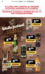 Gazetka promocyjna Netto - Artykuły spożywcze - Gazetka - ważna od 17.05 do 17.05.2023 - strona 8 - produkty: Piwa, Piwo, Gra, Bursztyn