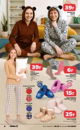 Gazetka promocyjna Netto - Od Czwartku Przemysłowa - Gazetka - ważna od 05.11 do 05.11.2025 - strona 4 - produkty: Kapcie, Karp, Skarpetki, Baleriny, Kombinezon, Dzieci, Piżama