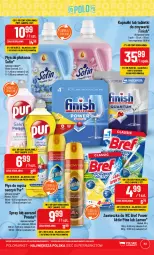 Gazetka promocyjna PoloMarket - Gazetka pomocyjna - Gazetka - ważna od 11.07 do 11.07.2023 - strona 53 - produkty: Top, Pur, Gin, Finish, Zawieszka do wc, Bref, Tablet, Kret, Płyn do płukania, Zmywarki, Tabletki do zmywarki, LG