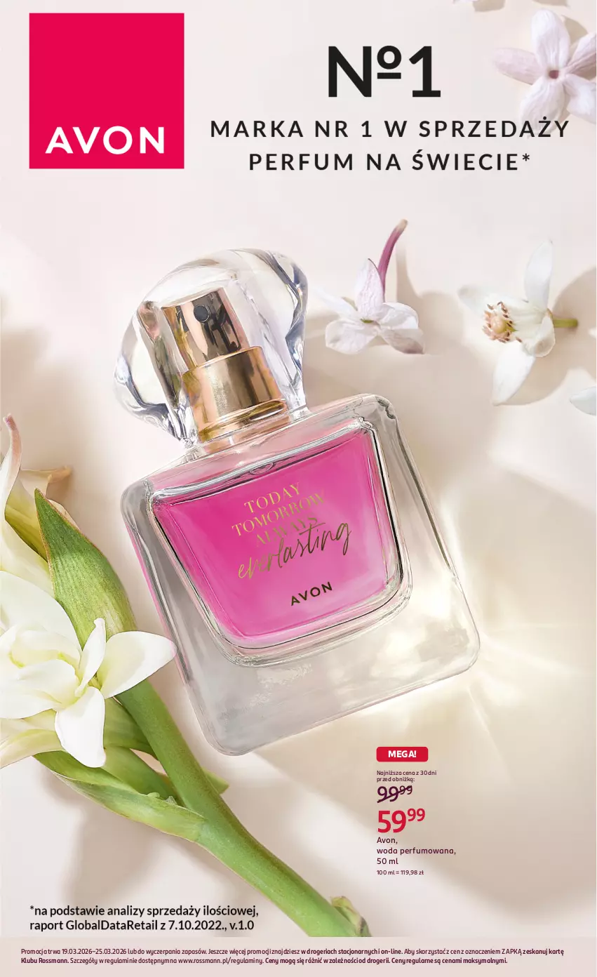 Gazetka promocyjna Rossmann - Gazetka promocyjna Rossmanna - ważna 19.03 do 25.03.2026 - strona 10 - produkty: Perfum, Woda, Woda perfumowana