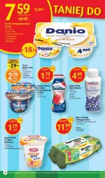 Gazetka promocyjna Delikatesy Centrum - Gazetka DC17 - Gazetka - ważna od 10.05 do 10.05.2023 - strona 16 - produkty: Belriso, Ser, Gra, Piątnica, Zott, Jaja, Jogurt, Kiwi, Mlekovita, Serek homogenizowany, Serek, Nektarynka, Czekolada, Napój mleczny, Danio, Deser, Napój, Jogurt pitny, Jaja z wolnego wybiegu, Nektar, Mleko, Fa