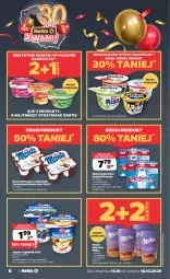Gazetka promocyjna Netto - Od Czwartku - Gazetka - ważna od 18.10 do 18.10.2025 - strona 8 - produkty: Deser mleczny, Ser, Ryż, Gra, Danone, Zott, Bell, Jogurt, Mlekovita, Actimel, Napój jogurtowy, Czekolada, Müller, Napój mleczny, Bella, Deser, Jogobella, Napój, Milka, Monte, Mleko