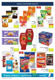 Gazetka promocyjna Carrefour - Gazetka Express - Gazetka - ważna od 01.02 do 01.02.2021 - strona 3 - produkty: Piec, Ketchup, Ciastka, Ryż, Kupiec, Zupa, Chipsy, Kosz, Dżem, Owsianka, Sonko, Kotlin, Podravka, Crunchips, Danio, Kubek, Nestlé, Knorr