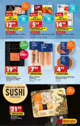 Gazetka promocyjna Biedronka - W tym tygodniu - Gazetka - ważna od 16.11 do 16.11.2022 - strona 27 - produkty: Sos, Paluszki rybne, , Pieprz, Sushi, Pstrąg, Krewetki, Dorsz, LG