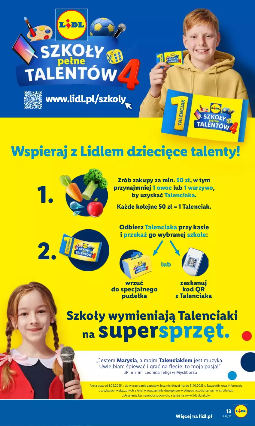 Gazetka promocyjna Lidl - GAZETKA - ważna 25.09 do 27.09.2025 - strona 15 - produkty: Dzieci, Olej