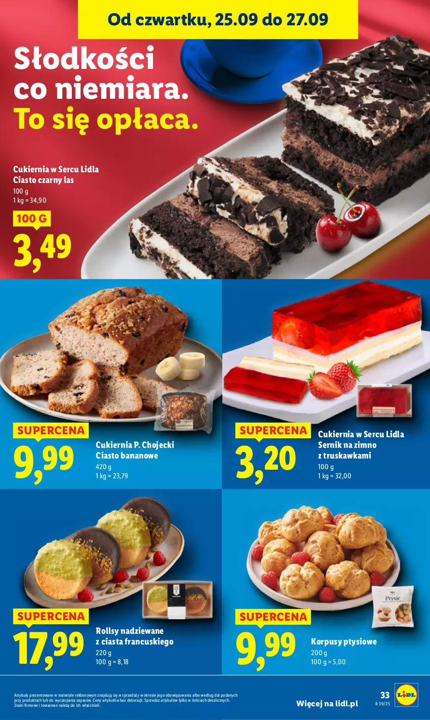 Gazetka promocyjna Lidl - GAZETKA - ważna 25.09 do 27.09.2025 - strona 37 - produkty: Cukier, Korpusy, Ser