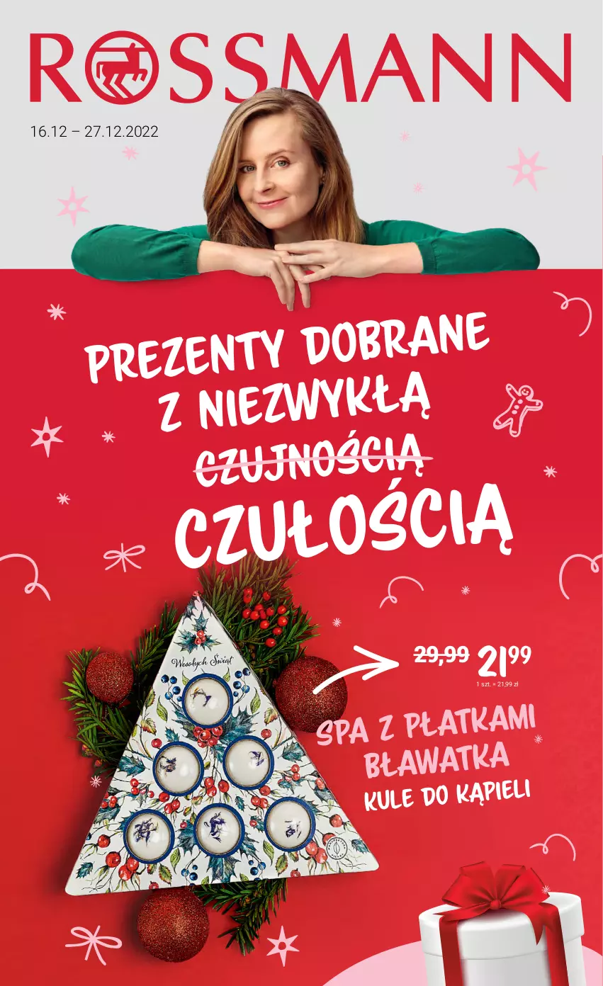 Gazetka promocyjna Rossmann - 16 grudnia - ważna 16.12 do 27.12.2022 - strona 1