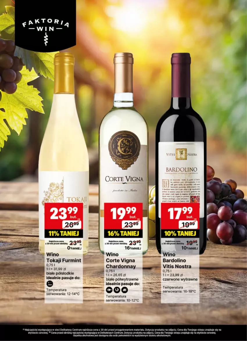 Gazetka promocyjna Delikatesy Centrum - Delibarek DC28-DC29 - ważna 07.07 do 20.07.2025 - strona 6 - produkty: Rum, Ser, Tokaji, Wino