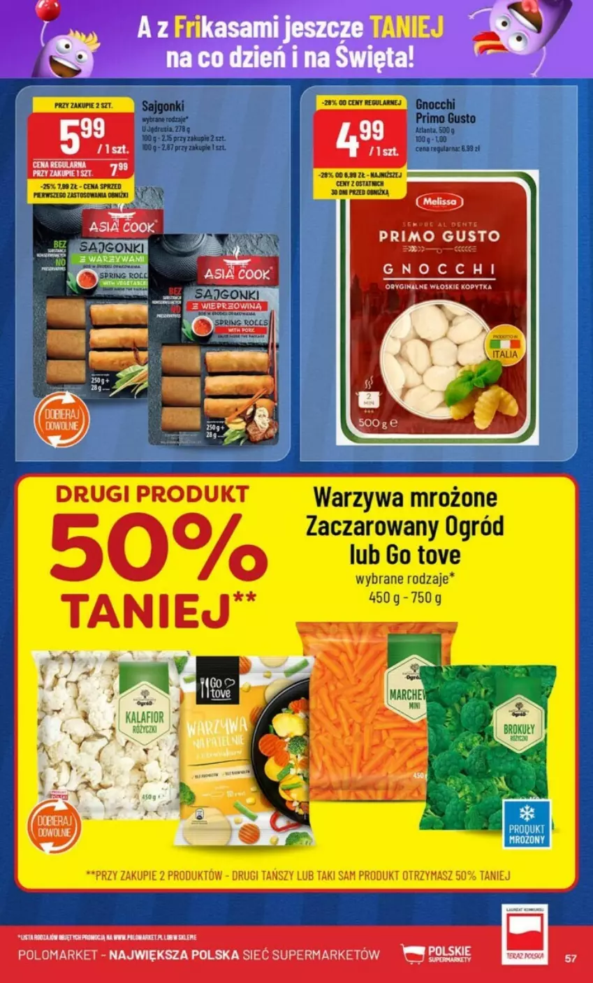 Gazetka promocyjna PoloMarket - ważna 27.11 do 03.12.2024 - strona 53 - produkty: Gnocchi, Ogród, Warzywa