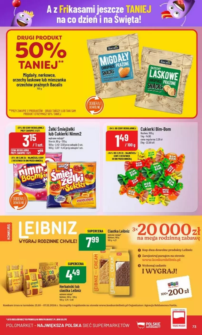 Gazetka promocyjna PoloMarket - ważna 27.11 do 03.12.2024 - strona 71 - produkty: Cukier, Cukierki, Fa, Gra, Nimm2