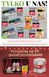 Gazetka promocyjna Stokrotka - Market - Gazetka - ważna od 28.12 do 28.12.2022 - strona 8 - produkty: Piwo, Wiórki kokosowe, Sos, Migdały, Tyskie, Miód, Olej, Kokos