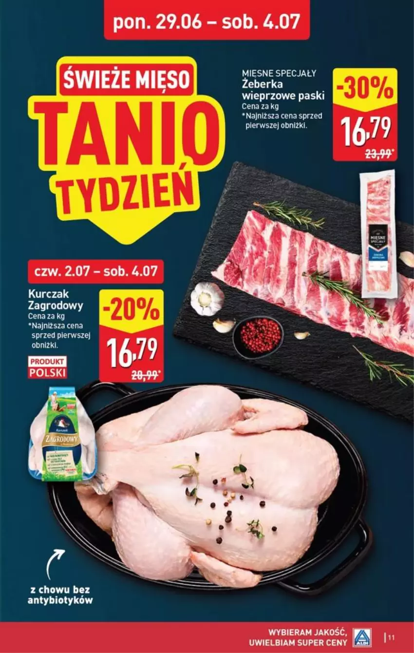 Gazetka promocyjna Aldi - Pełna oferta - ważna 29.06 do 04.07.2026 - strona 11 - produkty: Fa, Kurczak