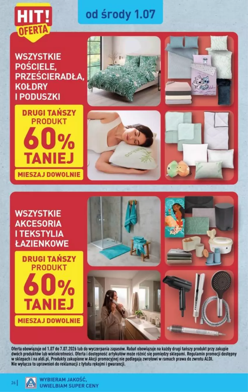 Gazetka promocyjna Aldi - Pełna oferta - ważna 29.06 do 04.07.2026 - strona 26 - produkty: Rama