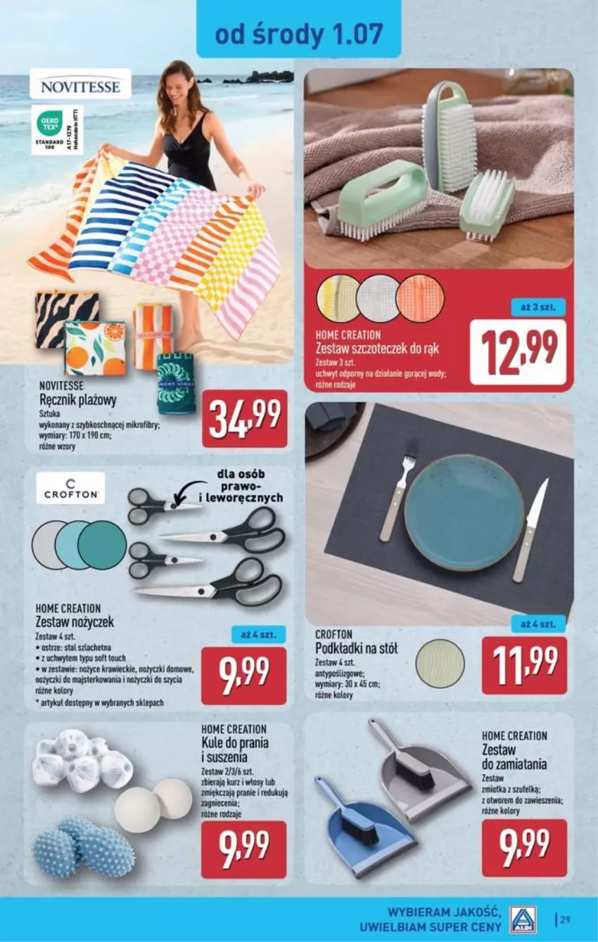 Gazetka promocyjna Aldi - Pełna oferta - ważna 29.06 do 04.07.2026 - strona 29 - produkty: Noż, Nożyce, Nożyczki
