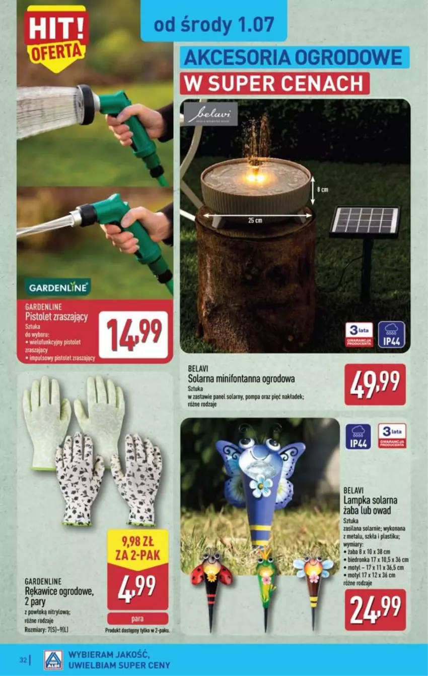 Gazetka promocyjna Aldi - Pełna oferta - ważna 29.06 do 04.07.2026 - strona 32 - produkty: Fa, LANA, Rękawice, Sól