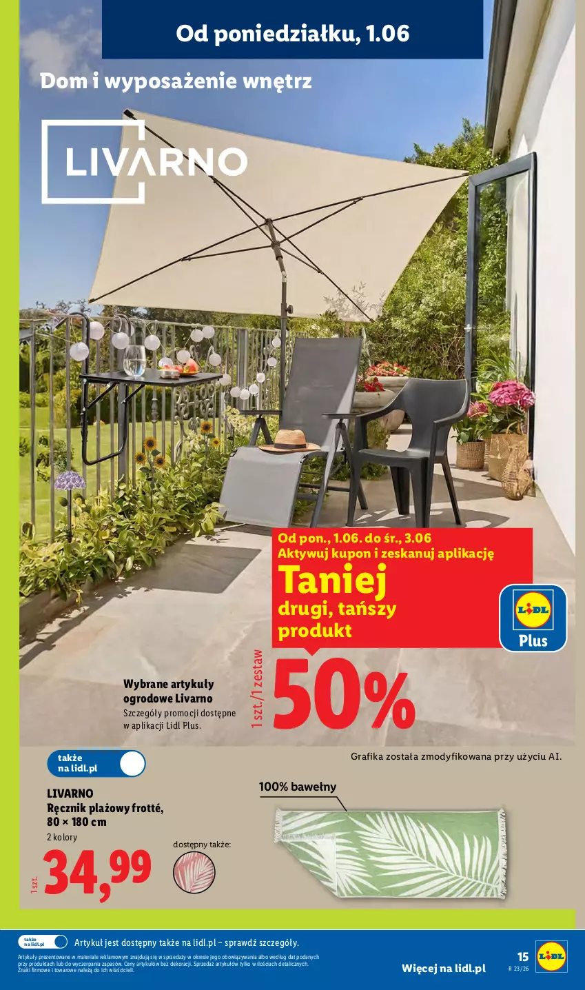 Gazetka promocyjna Lidl - Katalog ważny od 1.06 - ważna 01.06 do 06.06.2026 - strona 17 - produkty: Gra, Grafika, Ivar, Ręcznik