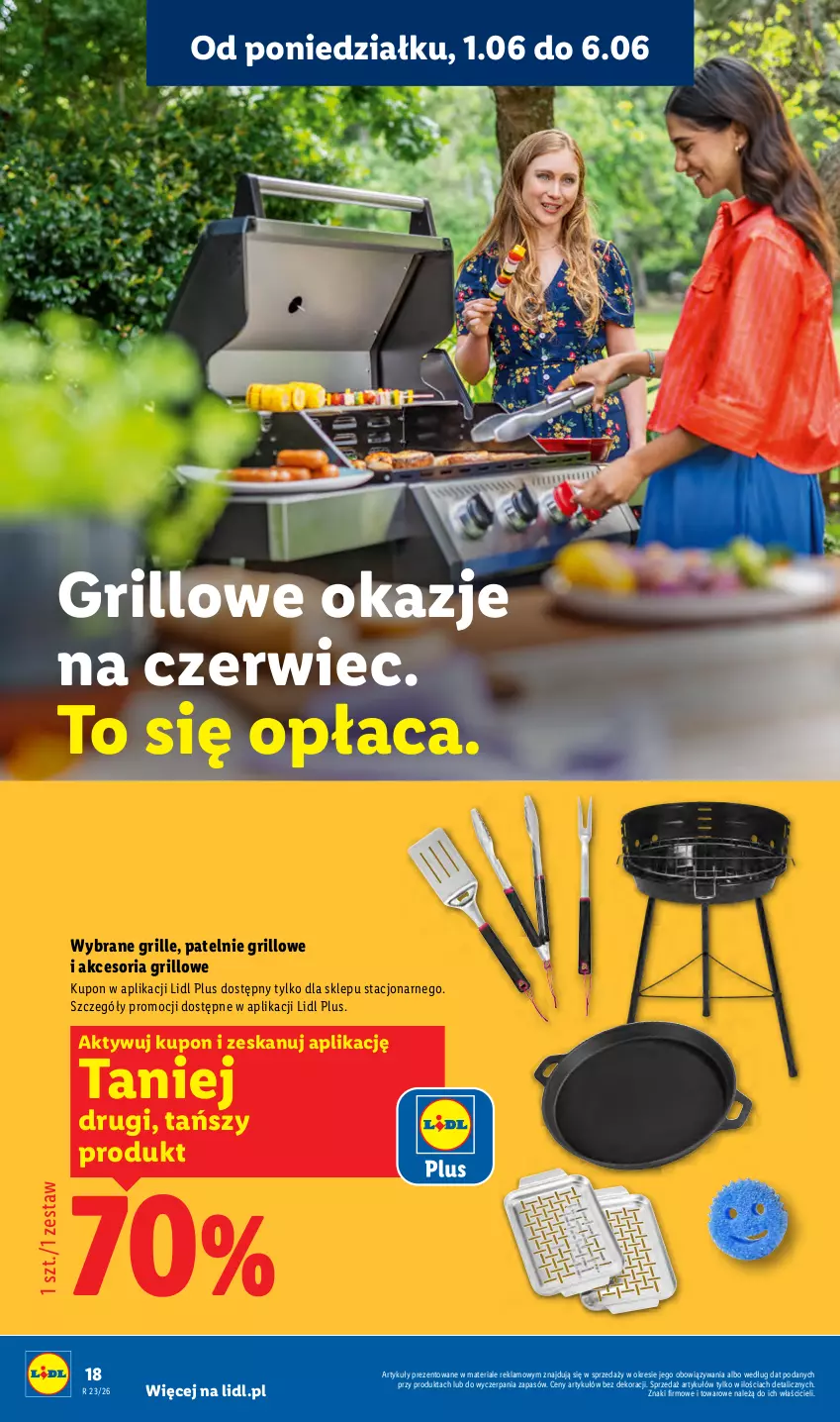 Gazetka promocyjna Lidl - Katalog ważny od 1.06 - ważna 01.06 do 06.06.2026 - strona 22 - produkty: Grill