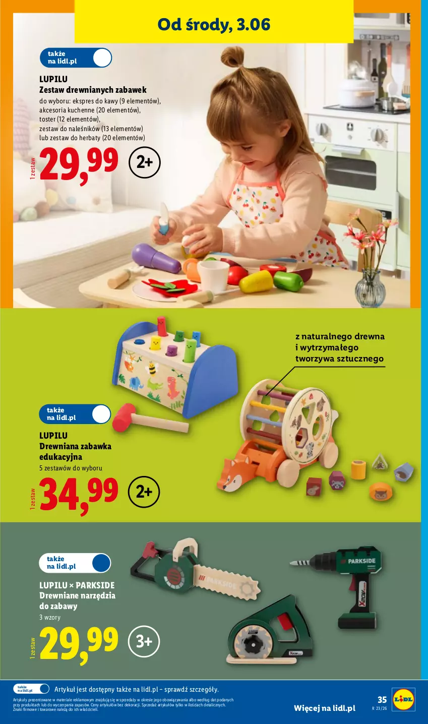 Gazetka promocyjna Lidl - Katalog ważny od 1.06 - ważna 01.06 do 06.06.2026 - strona 39 - produkty: Parkside, Toster, Zabawka