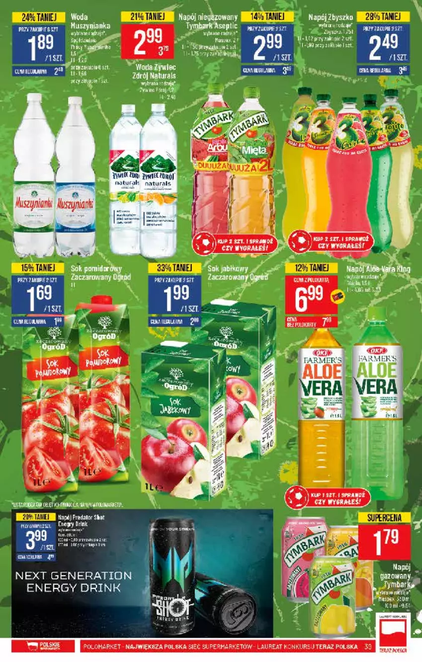 Gazetka promocyjna PoloMarket - Gazetka pomocyjna - ważna 16.06 do 22.06.2021 - strona 39 - produkty: Gra, Laur, LG, Napój, Ogród, Ser, Sok, Sok jabłkowy, Tera, Woda