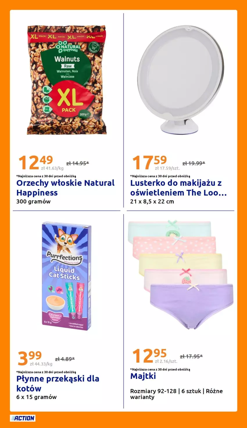 Gazetka promocyjna Action - Gazetka tydzień 41 2026 - ważna 07.10 do 13.10.2026 - strona 22 - produkty: Gra, Majtki, Makijaż, Orzechy włoskie