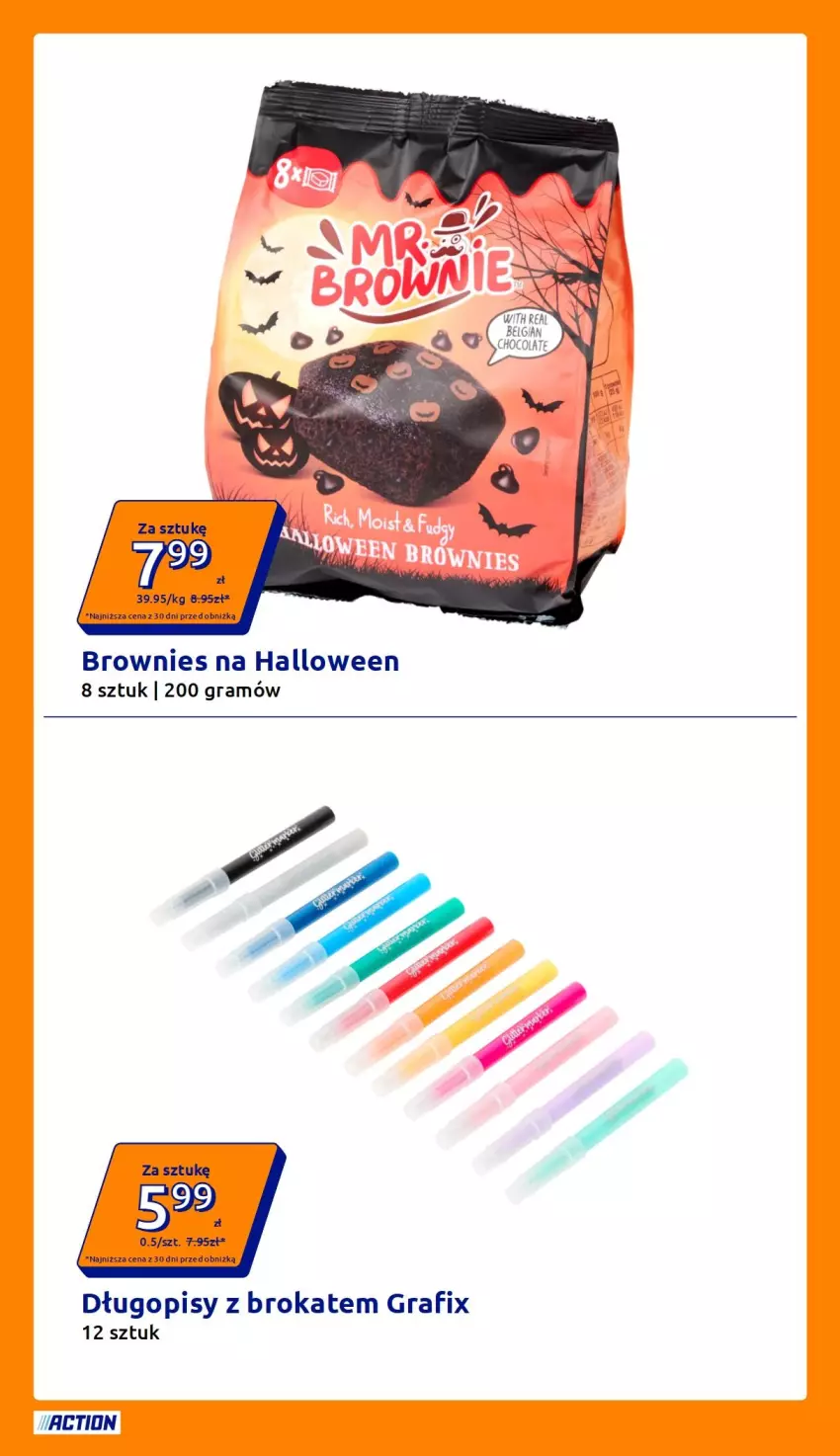 Gazetka promocyjna Action - Gazetka tydzień 41 2026 - ważna 07.10 do 13.10.2026 - strona 29 - produkty: Brownie, Długopis, Gra, LG