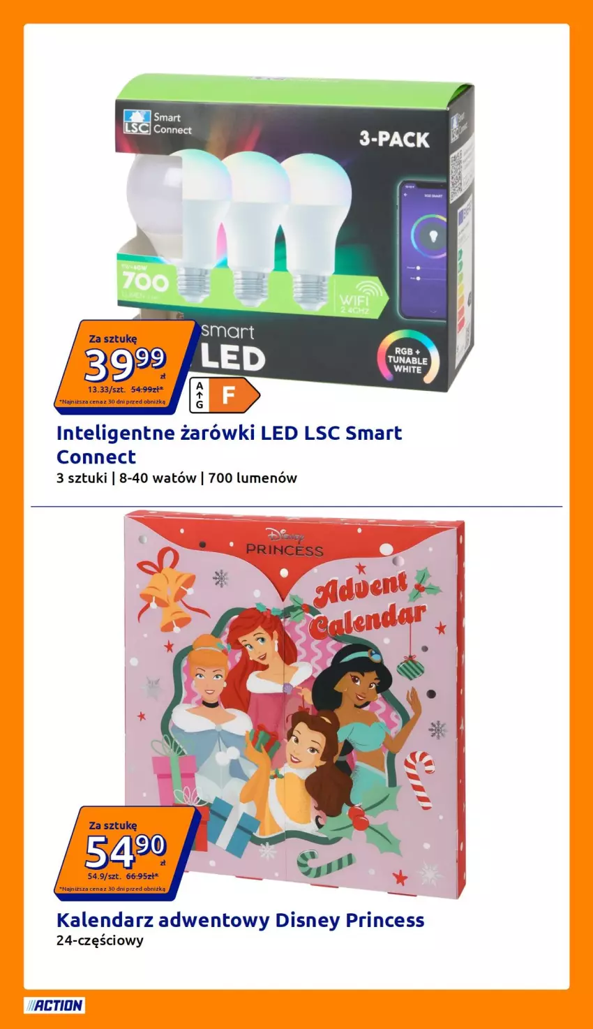 Gazetka promocyjna Action - Gazetka tydzień 41 2026 - ważna 07.10 do 13.10.2026 - strona 4 - produkty: Disney, Intel, Kalendarz, Kalendarz adwentowy