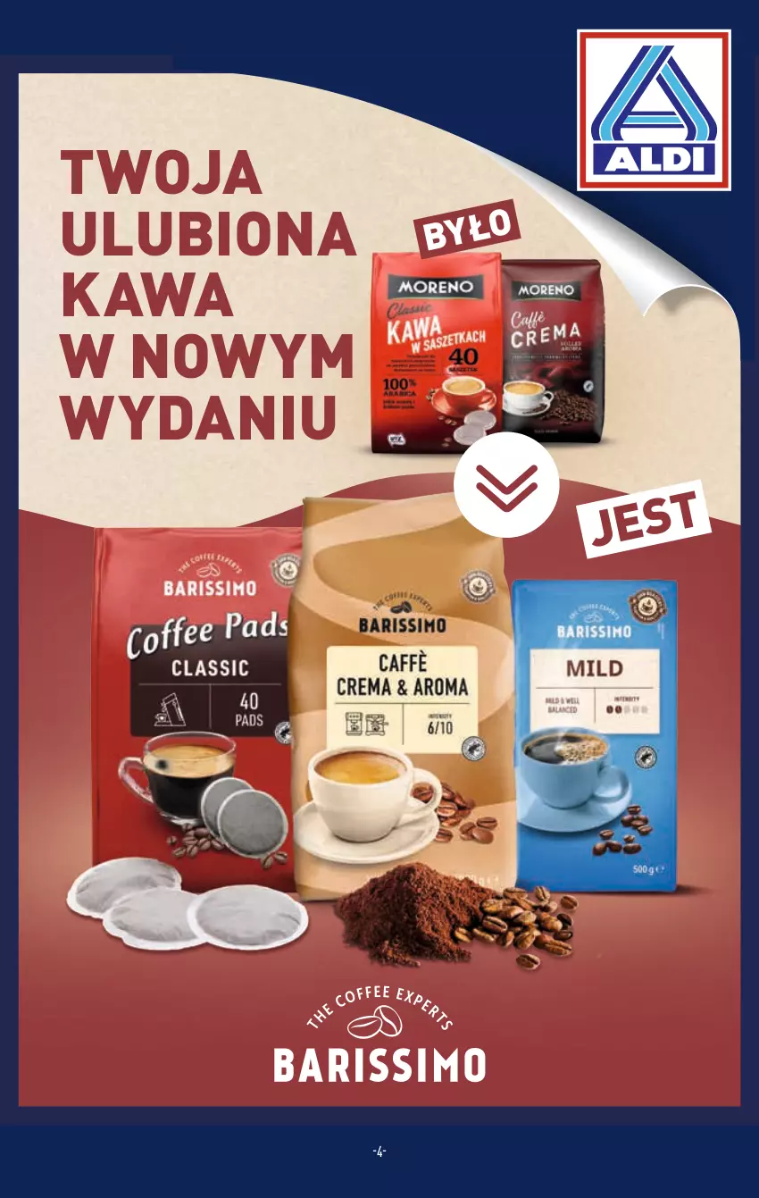 Gazetka promocyjna Aldi - Poznaj świat naszych kaw - ważna 14.10 do 27.10.2024 - strona 4 - produkty: Kawa