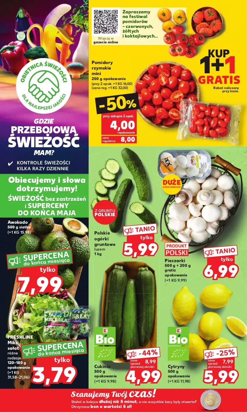 Gazetka promocyjna Kaufland - Mocny Start - ważna 15.05 do 17.05.2023 - strona 6 - produkty: Cytryny, Gra, Grunt, Olej, Piec, Pomidory, Sałat, Siatka