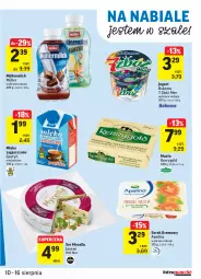 Gazetka promocyjna Intermarche - Gazetka promocyjna - Gazetka - ważna od 16.08 do 16.08.2021 - strona 23 - produkty: Ser, Müllermilch, Jogurt, Szal, Serek, Bakoma, Müller, Mleko zagęszczone, Masło, Mleko
