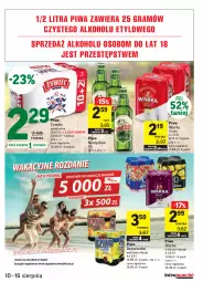 Gazetka promocyjna Intermarche - Gazetka promocyjna - Gazetka - ważna od 16.08 do 16.08.2021 - strona 29 - produkty: Piwa, Piwo, Gra, Namysłów, Warka, Desperados