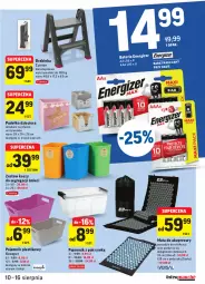 Gazetka promocyjna Intermarche - Gazetka promocyjna - Gazetka - ważna od 16.08 do 16.08.2021 - strona 37 - produkty: Top, Inka, Kosz, Pojemnik z pokrywką, Energizer, Pojemnik, Saska, Pudełko, Pojemnik plastikowy, Dzieci