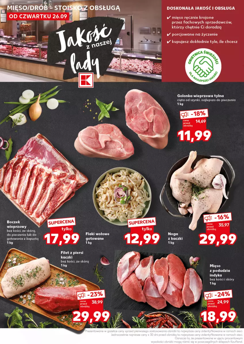 Gazetka promocyjna Kaufland - Kaufland - ważna 30.09 do 02.10.2024 - strona 18 - produkty: Fa, Flaki, Flaki wołowe, Golonka wieprzowa, Kapustą, Mięso, Piec, Por