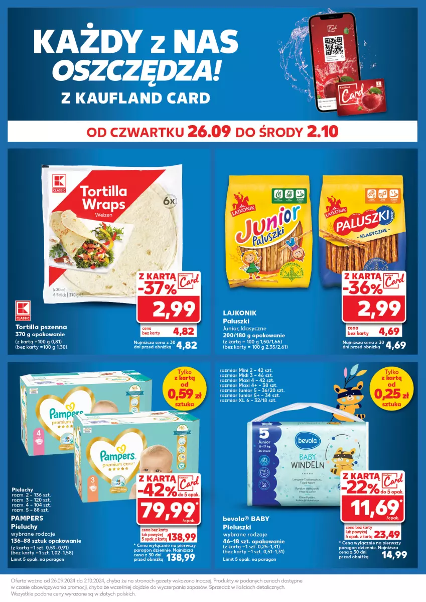 Gazetka promocyjna Kaufland - Kaufland - ważna 30.09 do 02.10.2024 - strona 35 - produkty: Pampers, Ser