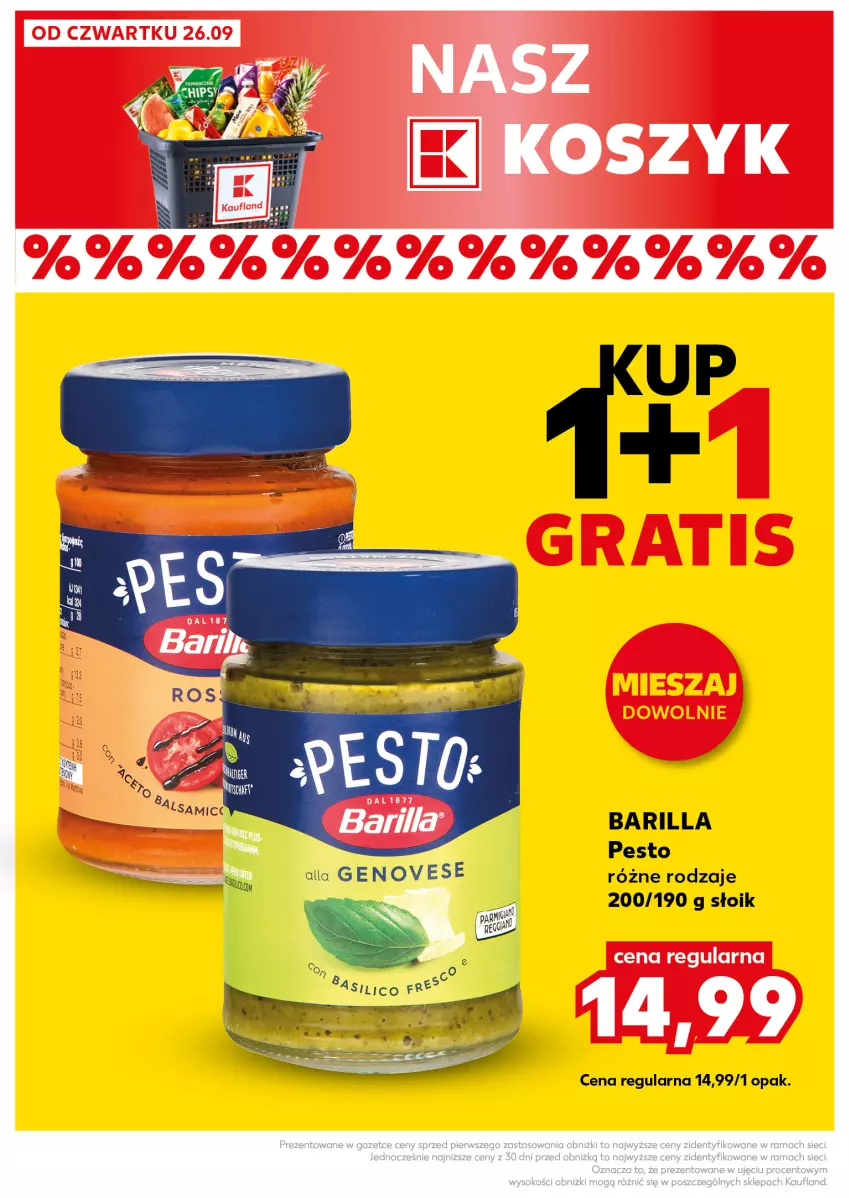 Gazetka promocyjna Kaufland - Kaufland - ważna 30.09 do 02.10.2024 - strona 6 - produkty: Barilla, Pesto