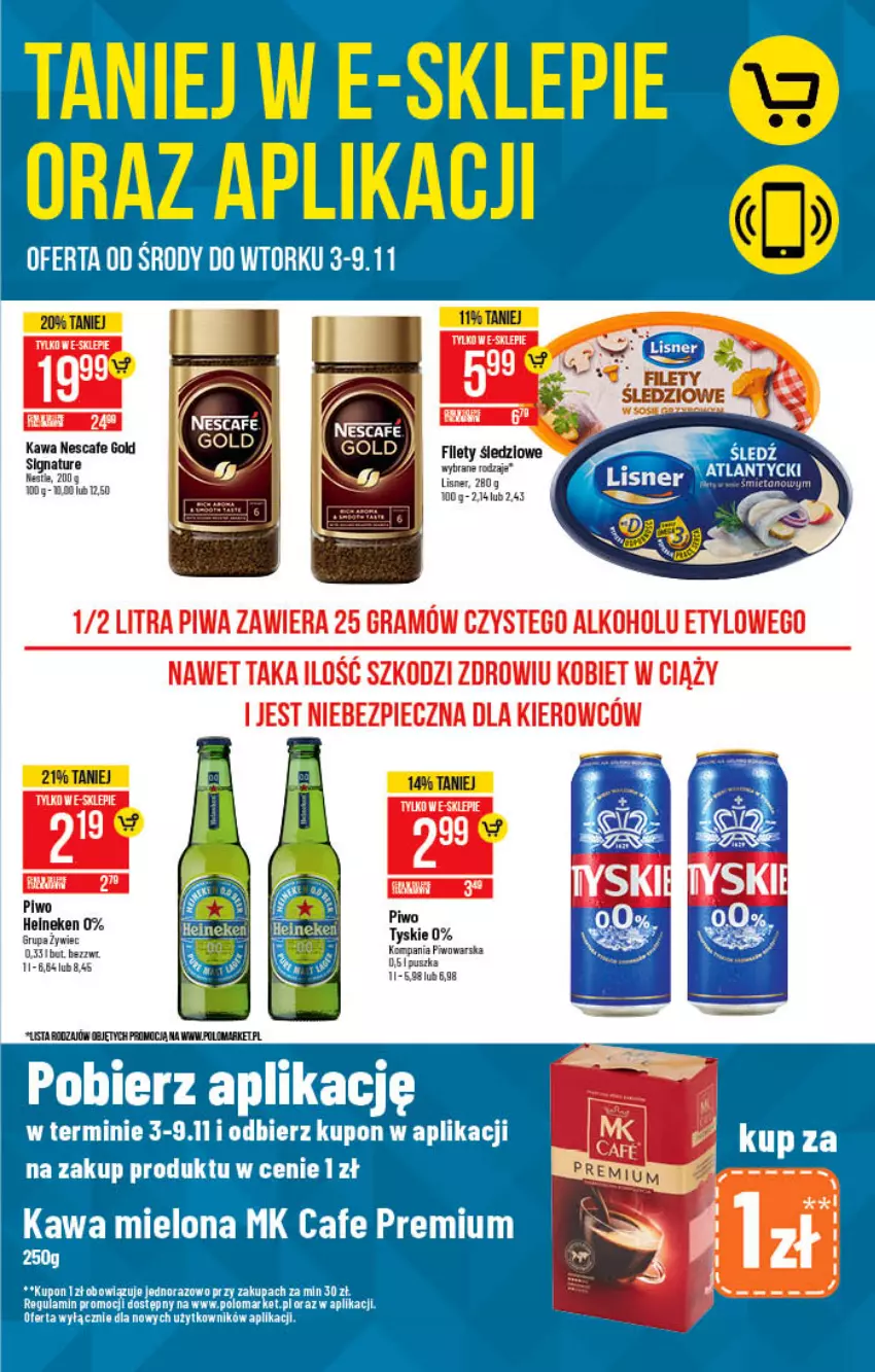 Gazetka promocyjna PoloMarket - Gazetka pomocyjna - ważna 03.11 do 09.11.2021 - strona 3 - produkty: Gra, Kawa, Piec, Piwa