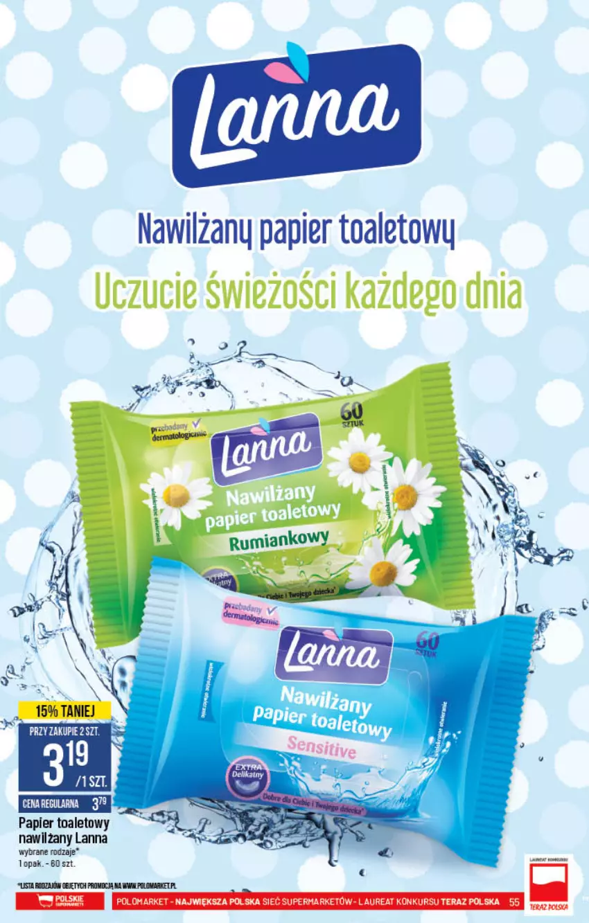 Gazetka promocyjna PoloMarket - Gazetka pomocyjna - ważna 03.11 do 09.11.2021 - strona 55 - produkty: Papier, Papier toaletowy