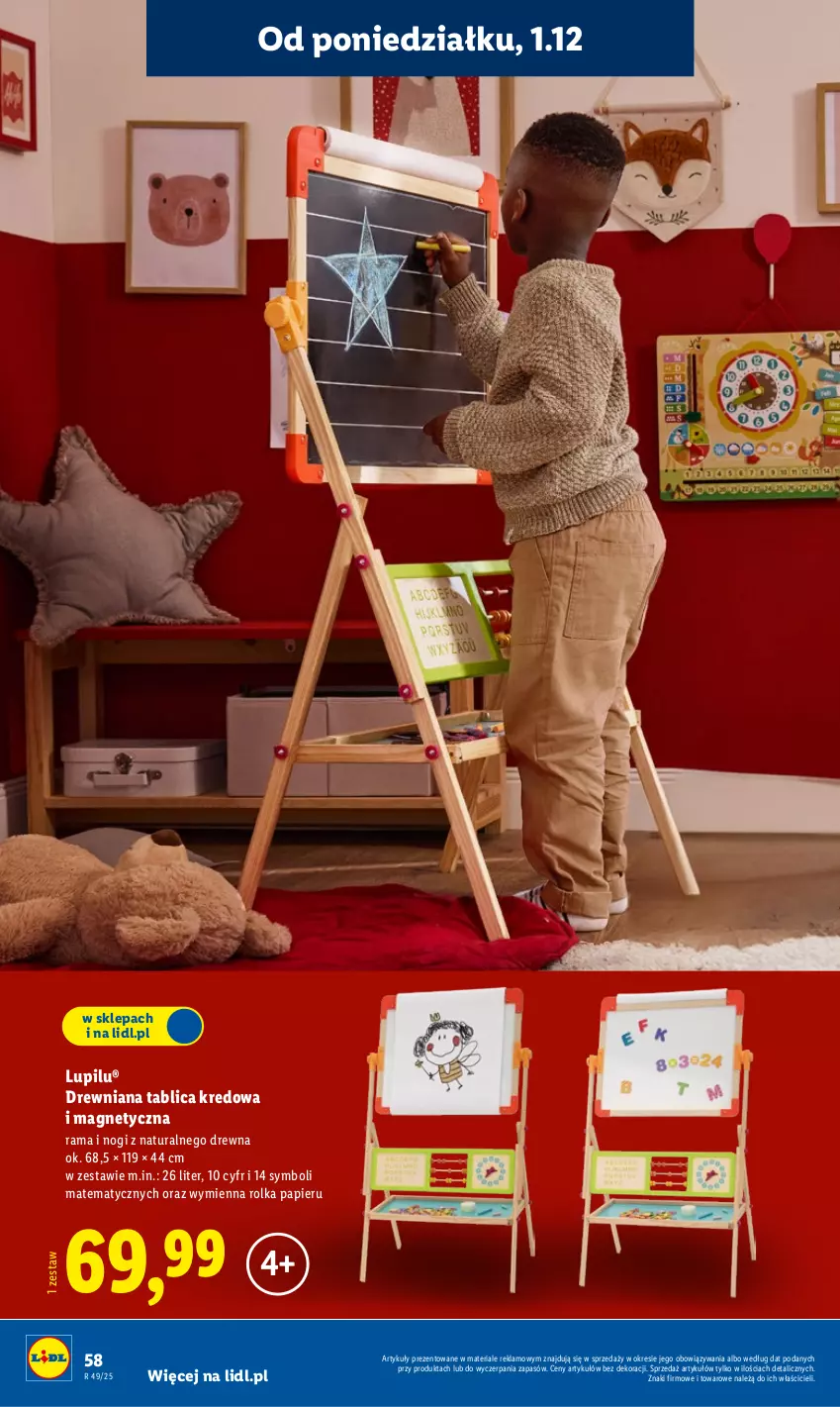 Gazetka promocyjna Lidl - Katalog Zabawki - ważna 03.11 do 24.12.2025 - strona 58 - produkty: Papier, Rama, Rolka papieru