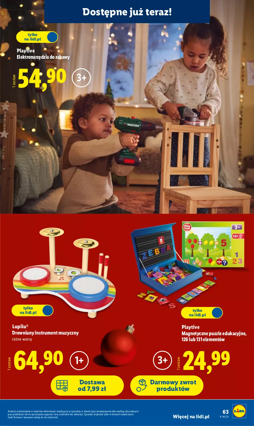 Gazetka promocyjna Lidl - Katalog Zabawki - ważna 03.11 do 24.12.2025 - strona 63 - produkty: Puzzle, Rum, Tera