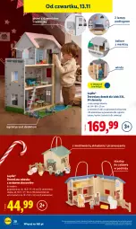 Gazetka promocyjna Lidl - Katalog Zabawki - Gazetka - ważna od 24.12 do 24.12.2025 - strona 20 - produkty: Gin, Zabawka, Domek dla lalek, Wóz strażacki, Drzwi, Ogród