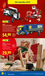 Gazetka promocyjna Lidl - Katalog Zabawki - Gazetka - ważna od 24.12 do 24.12.2025 - strona 42 - produkty: Helikopter, Kask, Pojazd, Tarka, Wkręt, Wkrętarka, Wóz strażacki