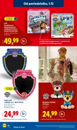 Gazetka promocyjna Lidl - Katalog Zabawki - Gazetka - ważna od 24.12 do 24.12.2025 - strona 54 - produkty: Ser, Koc, Gra, L.O.L., Psi Patrol