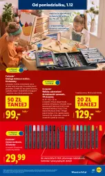Gazetka promocyjna Lidl - Katalog Zabawki - Gazetka - ważna od 24.12 do 24.12.2025 - strona 59 - produkty: Sos, Sok, Blender, Marker, Flamastry, Walizka, Paleta, Kubek, Olej, Szpatułka, Fa