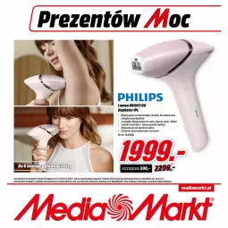 Gazetka promocyjna Media Markt - Gazetka Media Markt - Gazetka - ważna od 24.12 do 24.12.2021 - strona 1 - produkty: Piec, Depilator, Philips, Silan, Bikini, Akumulator