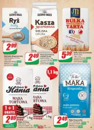 Gazetka promocyjna Dino - Gazetka - ważna od 19.11 do 19.11.2024 - strona 11 - produkty: Ryż, Kasza jęczmienna, Kuchnia, Tarta, Mąka, Mąka pszenna, Bułka tarta, Kasza, Bułka, Ryż biały, LG