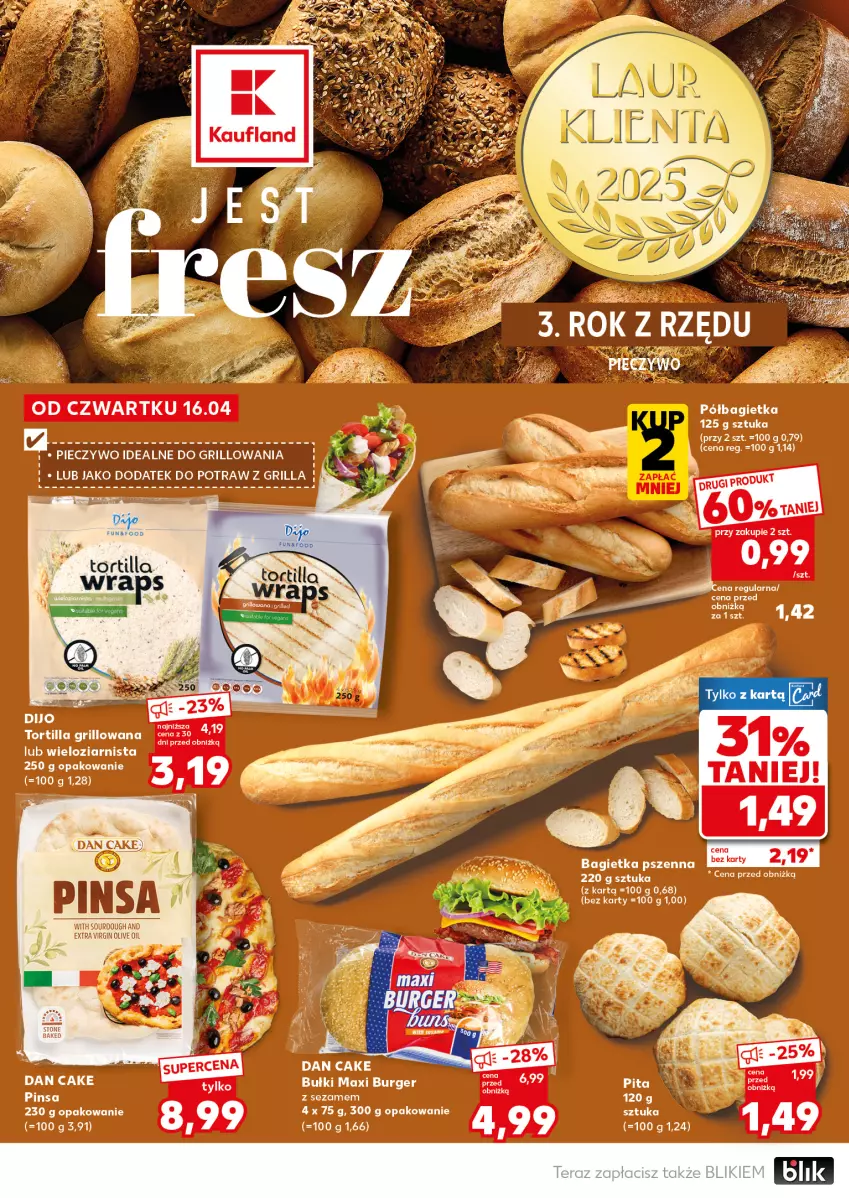 Gazetka promocyjna Kaufland - Mocny Start - ważna 20.04 do 22.04.2026 - strona 20 - produkty: Grill, Piec, Pieczywo, Tortilla