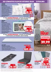 Gazetka promocyjna Kaufland - Mocny Start - Gazetka - ważna od 22.04 do 22.04.2026 - strona 31 - produkty: Sypialnia, Gra, Kołdra, Pościel, Materac składany, Materac, Prześcieradło, Tera, Torba, Poduszka, Dywan
