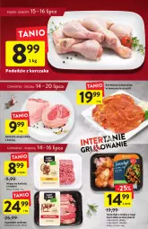 Gazetka promocyjna Intermarche - Gazetka - ważna od 20.07 do 20.07.2022 - strona 15 - produkty: Kurczak, Karkówka wieprzowa, Szponder wołowy, Kotlet, Grill, Golonka wieprzowa, Mięso, Podudzie z kurczaka